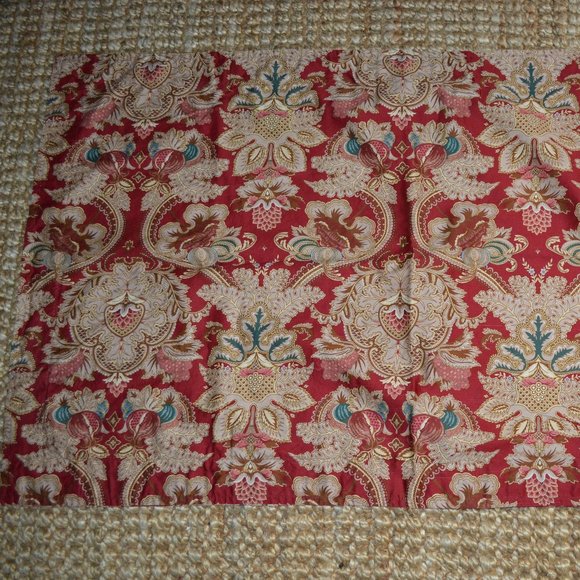 Ralph Lauren Bedding Ralph Lauren Jardiniere Red Gold Green Blue